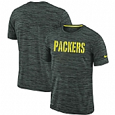 Men's Nike Green Bay Packers Green Velocity Performance T-Shirt,baseball caps,new era cap wholesale,wholesale hats